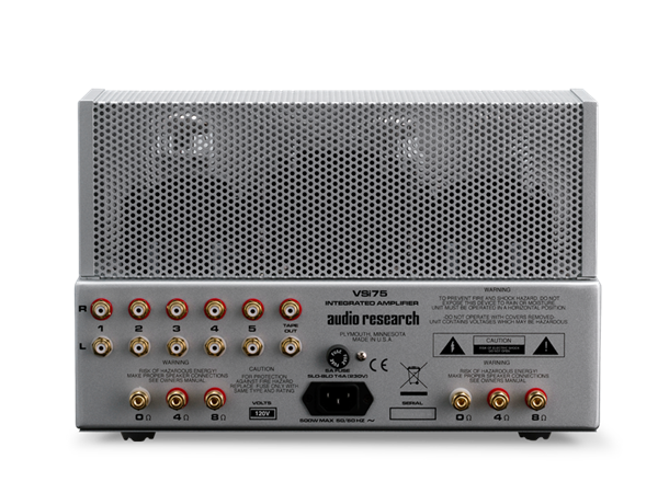 Audio Research VSi75, VT Integrated Amp. 2 x 75 watt, 5 linjeinnganger, RCA 