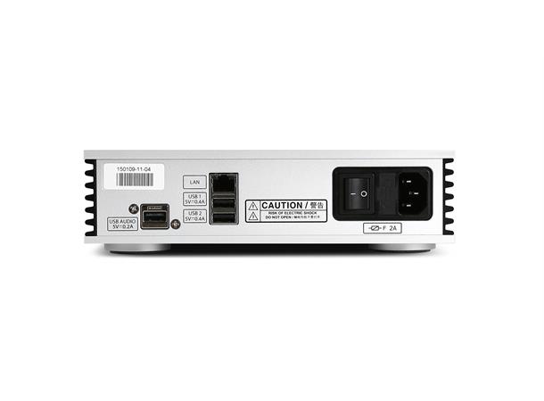 Aurender N100-H, 2TB, musikkserver, USB Tidal, MQA, DSD, 32/384, USB-utgang