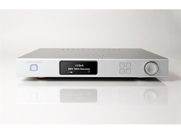 Aurender A10-S, 4TB, musikkserver, DAC Streamer/forforsterker, XLR/RCA