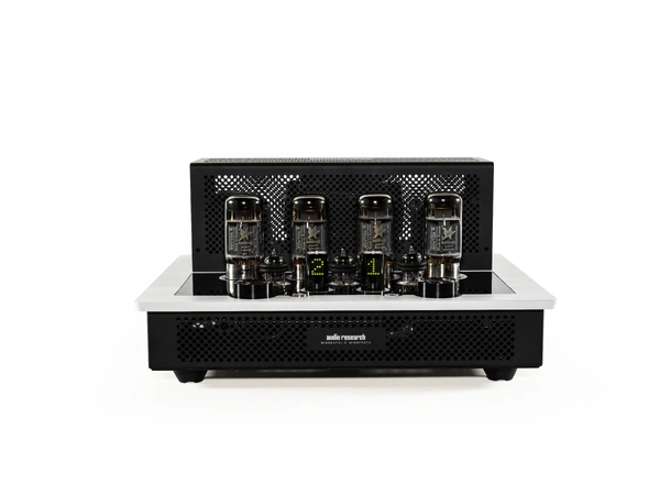Audio Research I/50 Integrated, White 2x50 watt, 2 par 6550WE, 4 innganger 