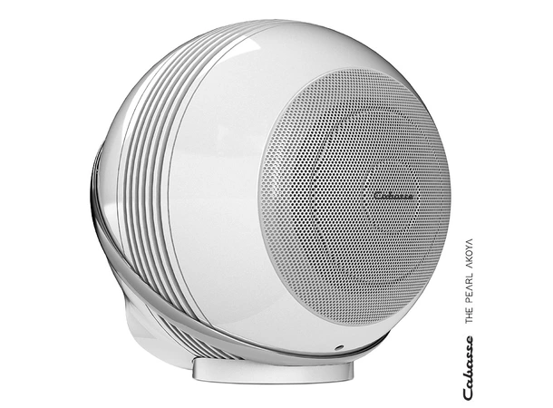 Cabasse The Pearl Akoya, hvit Streaminghøyttaler, White Pearl, stk 