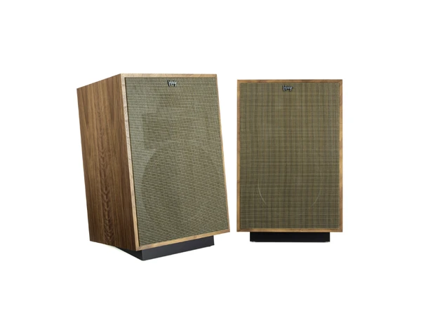 Klipsch Heresy IV, Walnut, par 3-veis hornhøyttaler, 12" bass, 99dB 