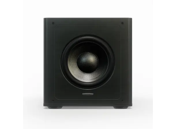 Sonus Faber Gravis III, walnut aktiv subwoofer, 10" bass, 600 watt 