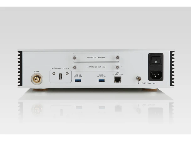 Aurender N200, musikkserver 6.9" display, Tidal, MQA, DSD, USB/coax 