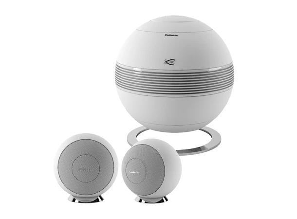 Cabasse Riga 2 Base og Pearl Sub Streaming anlegg, White 