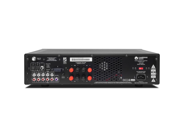 Cambridge AX R100D, receiver, Lunar Grey 2x100 watt, DAB, MM-Riaa, D/A-konverter 