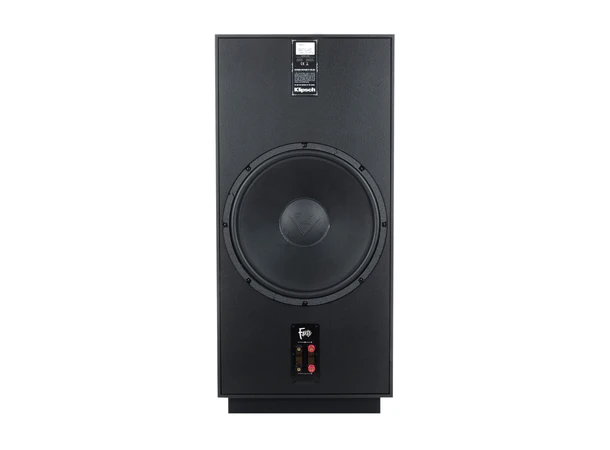 Klipsch Forte IV, Distressed Oak, par 3-veis hornhøyttaler, 12/15" bass, 99 dB 