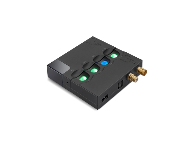 Chord 2go/2yu, komplett streamer, sort Komplett streamer med digital lydutgang 