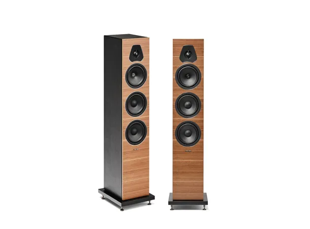 Sonus Faber Lumina III, valnøtt 3-veis gulvstående høyttaler, par 