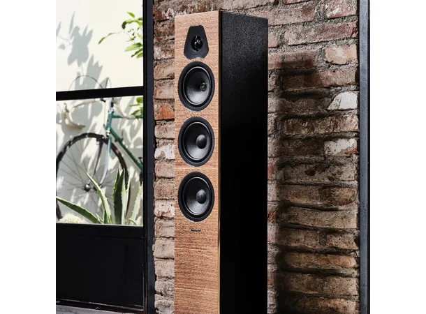 Sonus Faber Lumina III, valnøtt 3-veis gulvstående høyttaler, par 