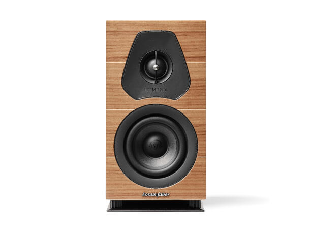 Sonus Faber Lumina I, valnøtt 2-veis høyttaler, plassering benk/hylle 