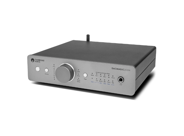 Cambridge DacMagic 200M, DAC, Lunar Grey MQA,32-bit/768kHz, XLR, Bluetooth 