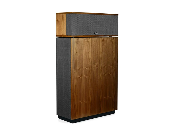 Klipsch Klipschorn AK6, Walnut, par Hjørne fullfrekvenshorn,15" bass, 105 dB 