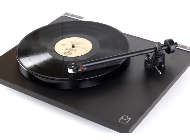 Rega Planar 1, Carbon, sort RB110 arm, EBLT drivrem 
