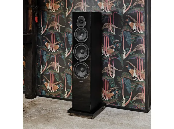Sonus Faber Lumina V, Black Piano 3-veis gulvstående høyttaler, par 