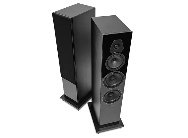 Sonus Faber Lumina V, Black Piano 3-veis gulvstående høyttaler, par 