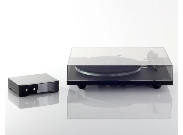 Rega Planar 6, Ania PRO MC-pickup, sort RB330 arm, NEO Mk2 PSU 