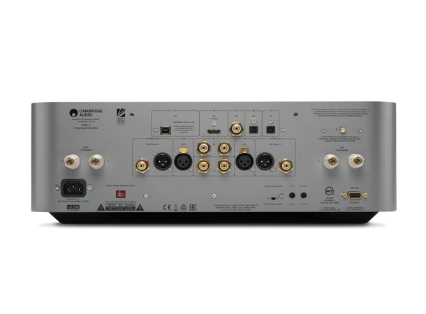 Cambridge Edge A, forsterker 2x200 watt, DAC, XLR 
