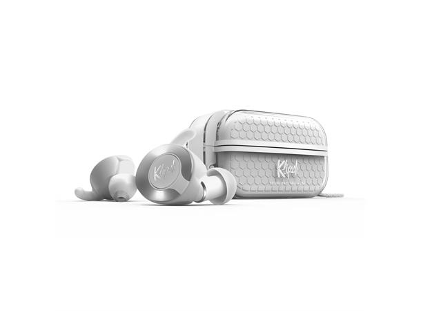 Klipsch T5 II True Wireless Sport, Gray Trådløse sports-ørepropper med ladeboks