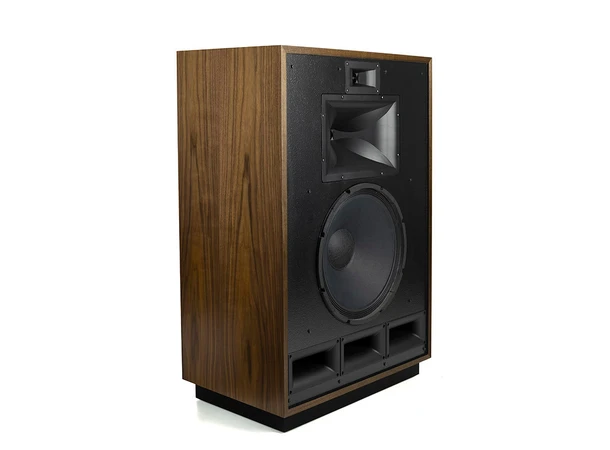 Klipsch Cornwall IV, Walnut, par 3-veis hornhøyttaler, 15" bass, 102 dB 