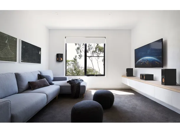 Klipsch RP-500M Premiere II - Sort stativ/hylle, 5,25" bass, Par 