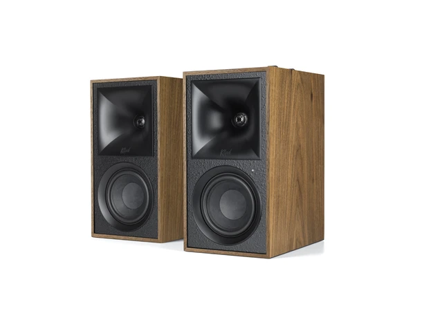 Klipsch The Fives, Walnut Aktive høyttalere, Bluetooth, HDMI, par 