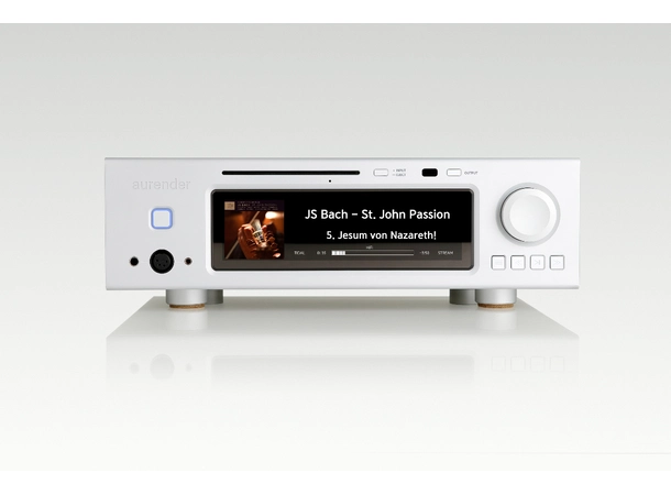 Aurender A30, 10TB, musikkserver, DAC Streamer/forforsterker, CD-ripper, 10TB 