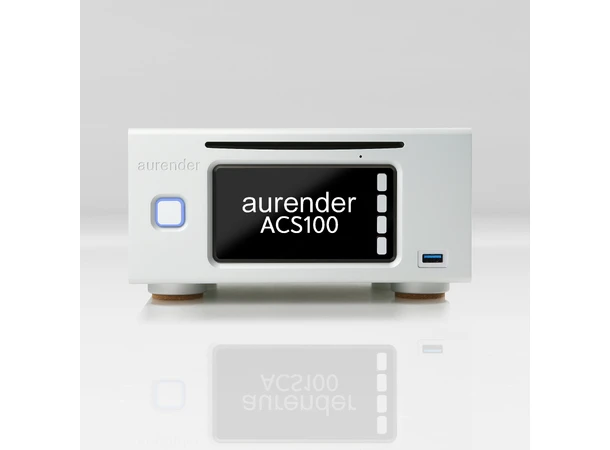 Aurender ACS100, CD-ripper/Streamer Tidal, MQA, DSD, uten harddisk 