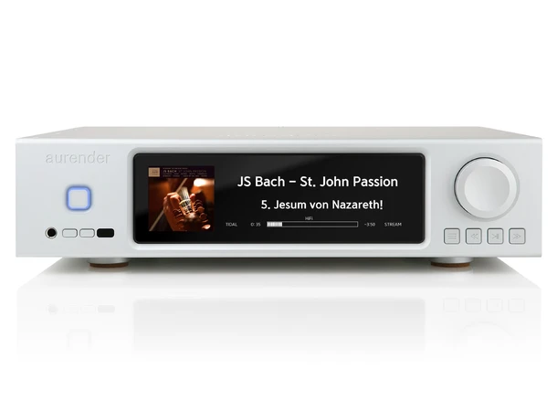 Aurender A20, musikkserver, DAC Streamer/forforsterker, XLR 