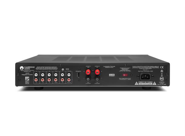 Cambridge Audio AX A35, forsterker 2x35 watt, MM-Riaa, 5 linje innganger