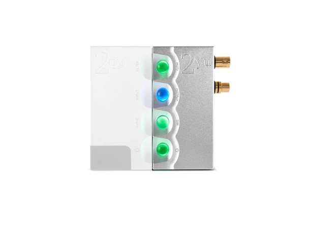 Chord 2yu, digital adapter til 2go, sølv Adapter til 2go, digitalutganger til DAC 