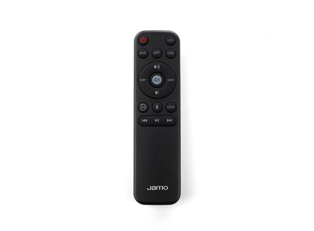 Jamo S 801PM aktiv høyttaler, hvit Bluetooth, optisk, RCA, USB inngang, par