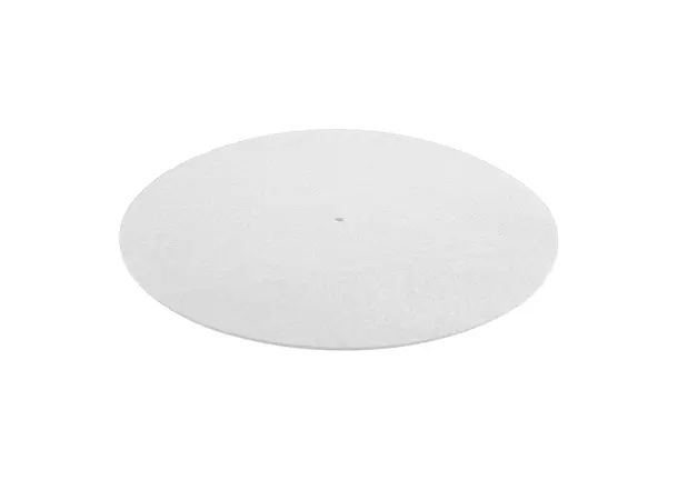 Rega Turntable Mat White Tynn hvit - standard på Planar10/RP10/P9 