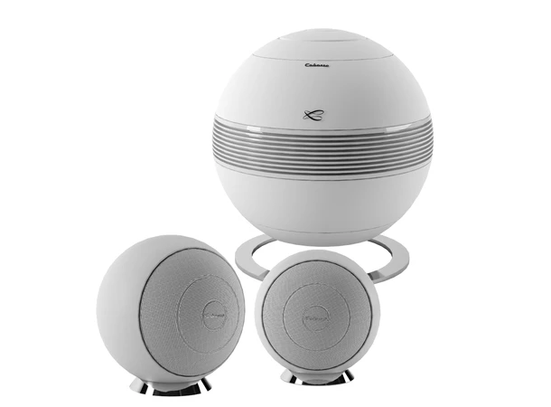 Cabasse Baltic 5 Base og Pearl Sub Streaming anlegg, White 