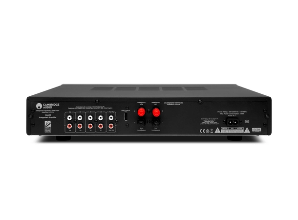 Cambridge AX A25, forsterker 2x25 watt, 5 linje-innganger 
