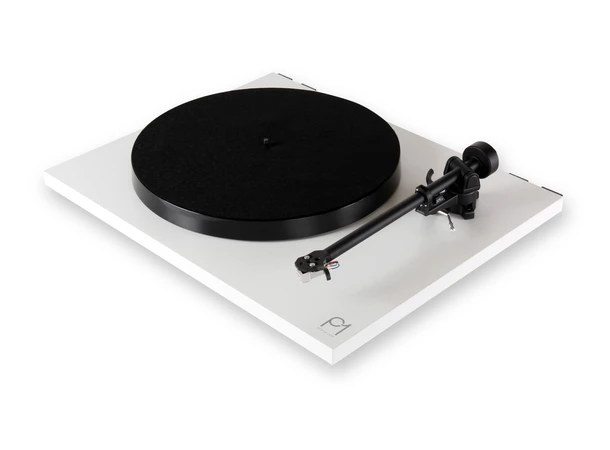Rega Planar 1, Carbon, hvit RB110 arm, EBLT drivrem 