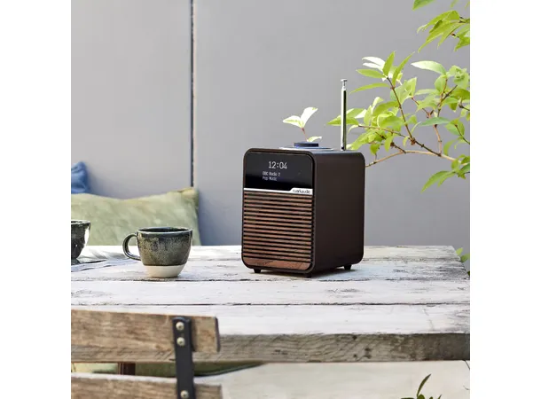 Ruark R1 Mk4, DAB radio, espresso DAB+, Bluetooth, klokke og alarm 