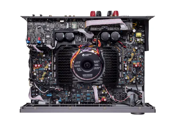 Cambridge CXA 81 II, Lunar Grey Forsterker, 2x80 watt, D/A-konverter 