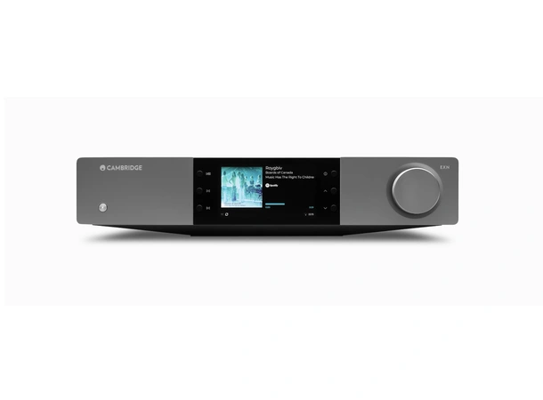Cambridge EXN 100, streamer, Lunar Grey AirPlay2, ChromeCast, XLR, HDMI 