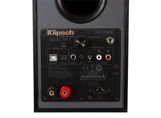 Klipsch R-41PM Aktive høyttalere 