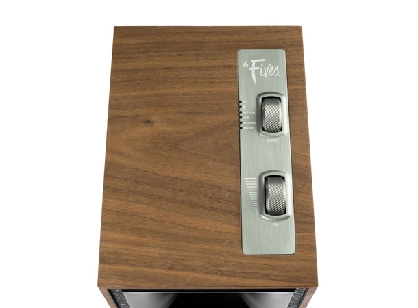 Klipsch The Fives / Rega Planar 1 Aktive høyttalere og platespiller,Walnut 
