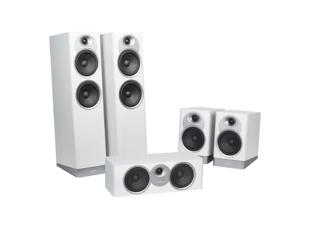 Pioneer VSX-534D / Jamo S7 - 25HCS Grey 5.0 Hjemmekinopakke med forsterker 