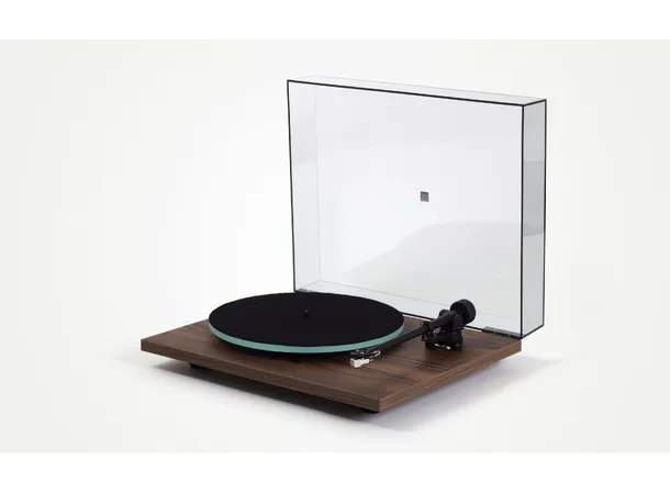 Rega Planar 2, Carbon pickup, Walnut Glasstallerken, RB220 arm, EBLT drivrem 