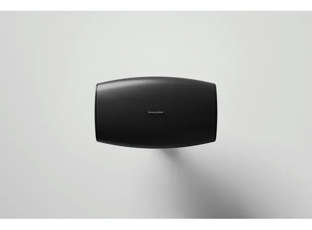 Sonus Faber Aster - Sort Vegghøyttaler med brakett, ute/inne, stk 