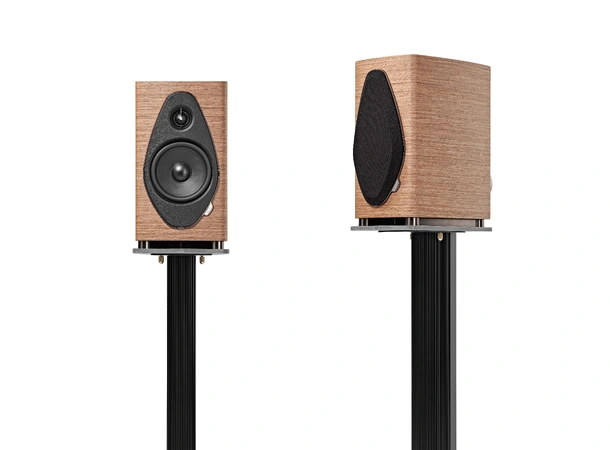 Sonus Faber Sonetto II G2, walnut 2-veis hylle/stativ, par (eks. stativ) 