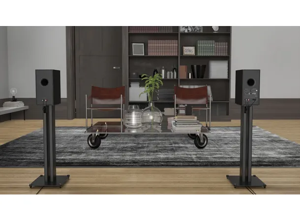 Klipsch KS-24 høyttalerstativ, 61 cm Inkl. justerbare metall- og gummi-spikes 