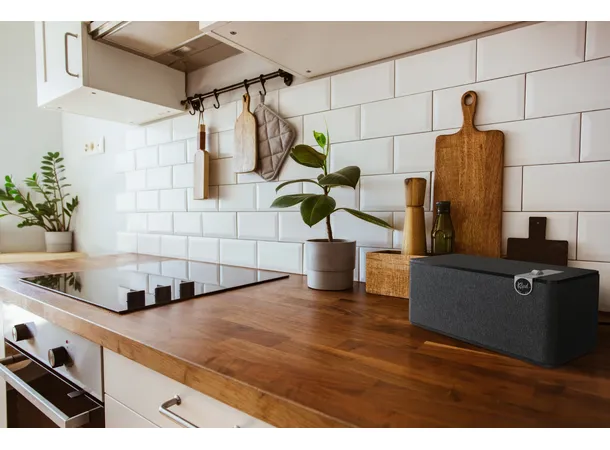 Klipsch The Three Plus - Matt Black Bluetooth-høyttaler, Heritage, optisk 