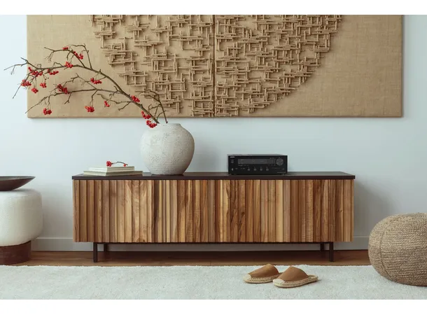 Onkyo TX-8470 Stereo receiver 2 kanaler. 8K. WiFi - Sort 