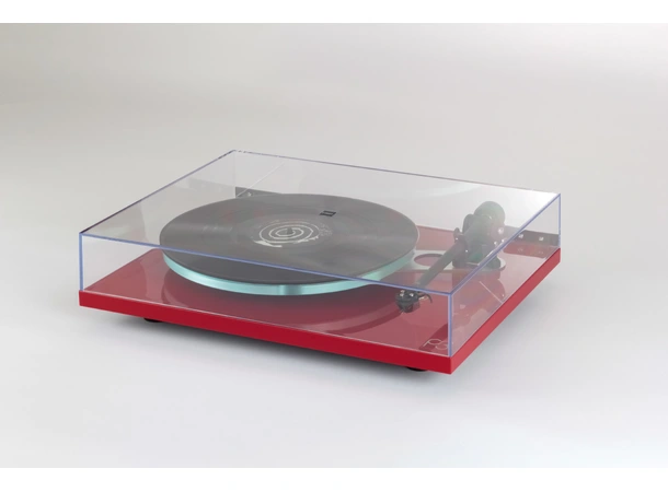 Rega Planar 3, Nd3 pickup, rød Glasstallerken, RB330 arm, EBLT drivrem 
