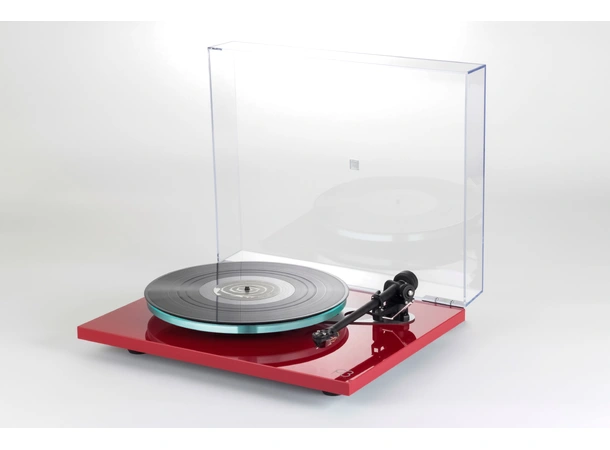 Rega Planar 3, Nd3 pickup, rød Glasstallerken, RB330 arm, EBLT drivrem 
